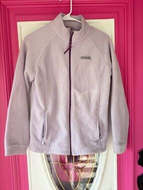 Columbia Light Lavender Fleece Jacket